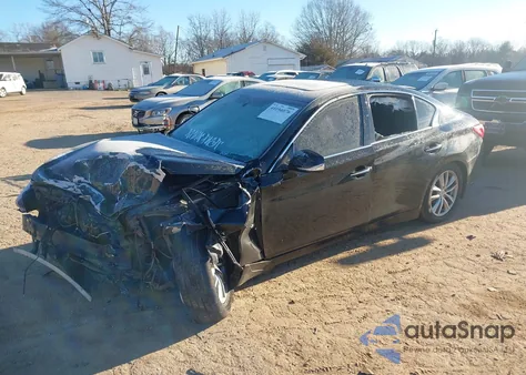 2014 Infiniti Q50 Premium z USA, uszkodzony, nr VIN JN1BV7AR5EM687401